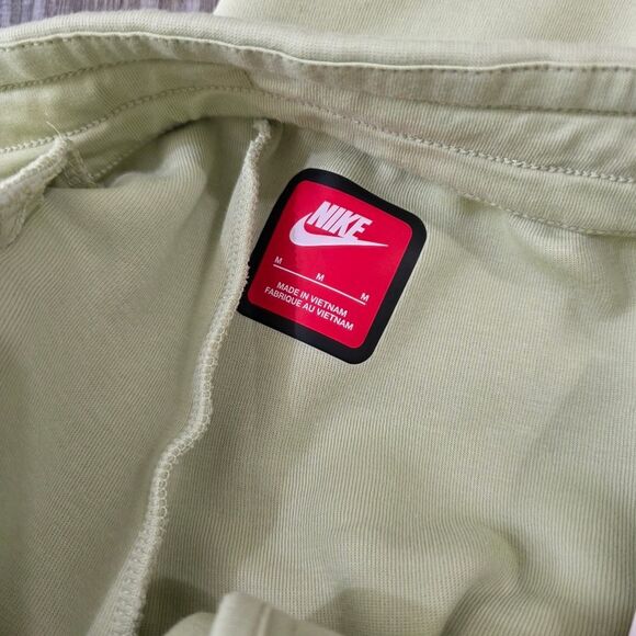 Nike Tech Fleece Open Hem Pants Sweatpants Tan Medium M Wide Leg New FZ7583-371 - Picture 14 of 16
